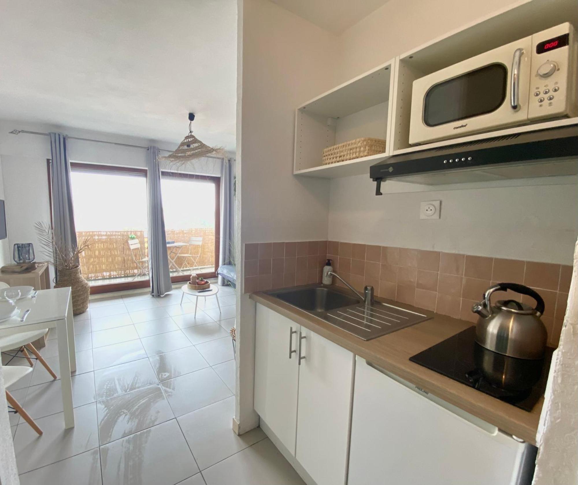 Studio Calme Avec Parking Et Ascenseur -304- กาเนต์-อ็อง-รูสซียง ภายนอก รูปภาพ